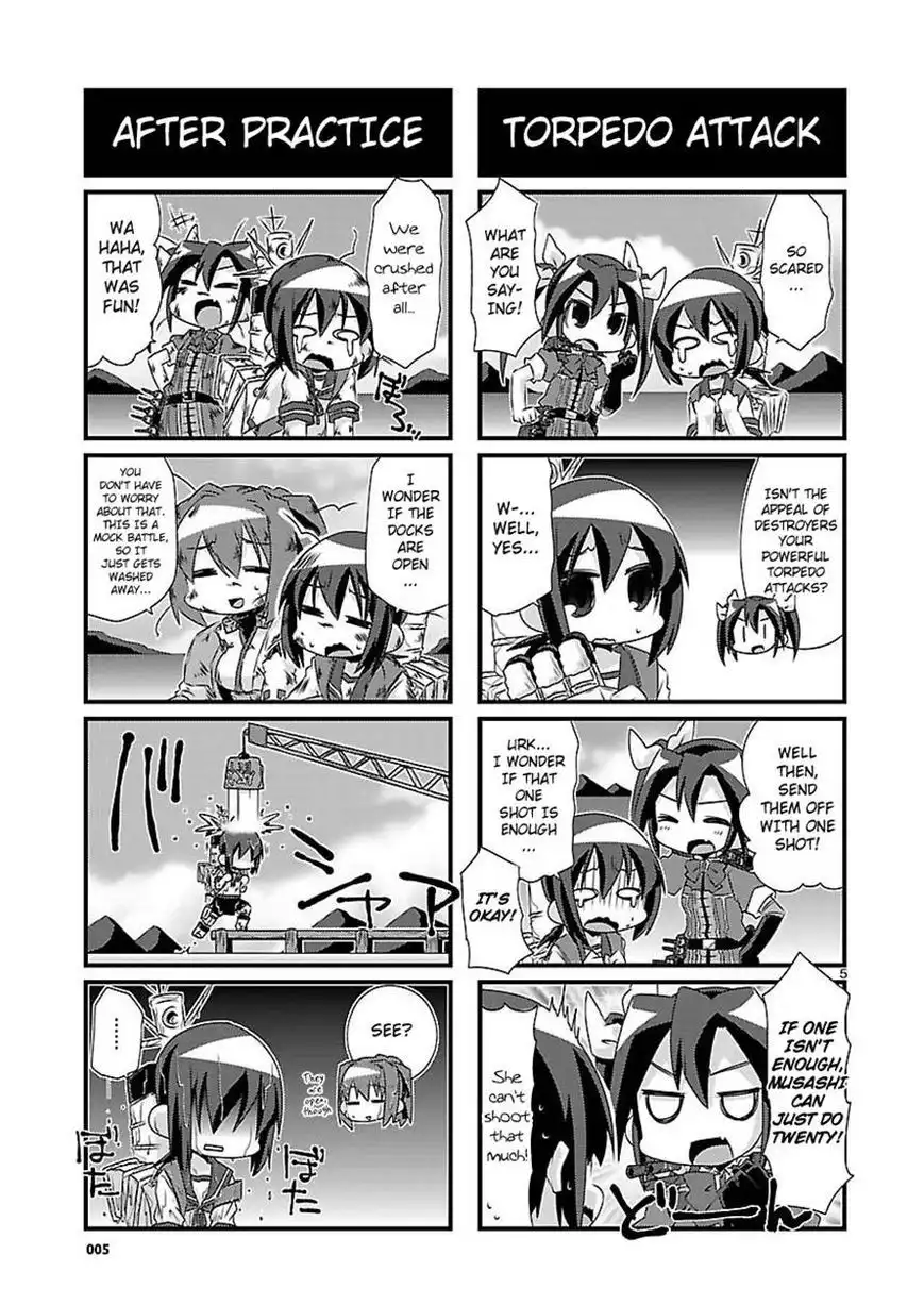 Kantai Collection - Kankore - 4-koma Comic - Fubuki, Ganbarimasu! Chapter 39 5